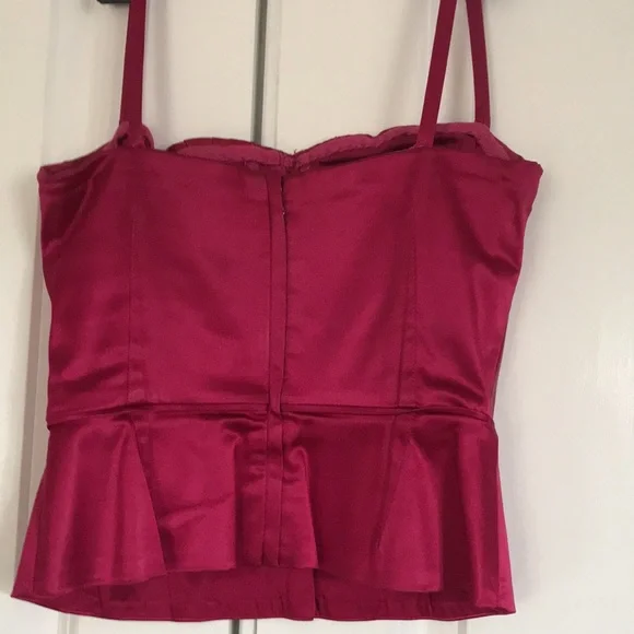 StunningDolce&Gabbana Satin Bustier/Skirt set, IT Sz 38/40